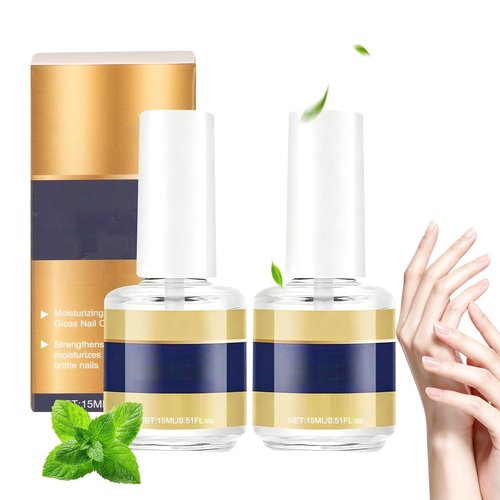 Keratin Nail Care Oil by [Brand Name] - Deep Moisturizing Treatment for Strong, Glossy Nails | Aloe Vera & Lavender Cuticle Repair (16ml/0.56oz Each)