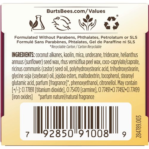 Burt's Bees Moisturizing Cream Blush - Color Nurture with Vitamin E, Berry Whip, 0.25 Ounce