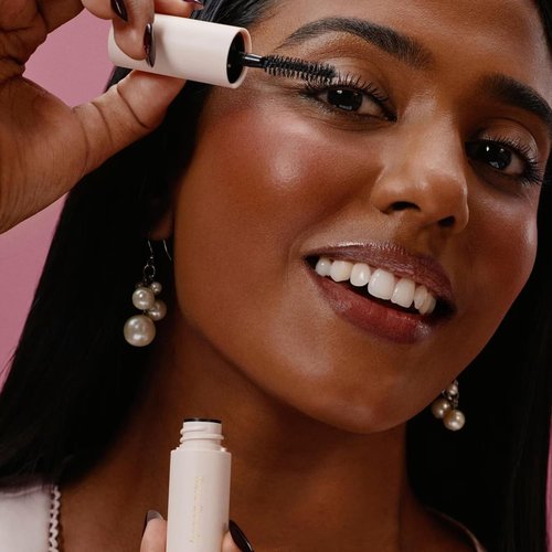 Rare Lash & Brow Essentials Set - Mini Volumizing Mascara & Clear Brow Gel Duo for Fuller Lashes & Sculpted Brows