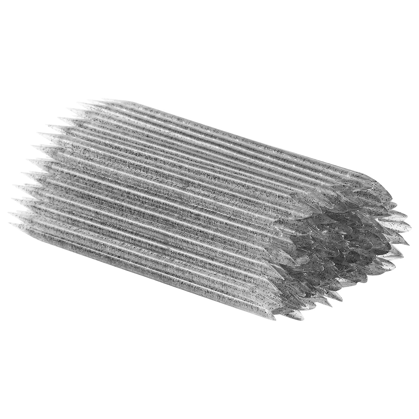 Vaincre 100 PCS Disposable Nail Stick Cuticle Pusher bulk, Double Sided Cleaning Cuticle Stick, Manicure and Pedicure Tool (Black)