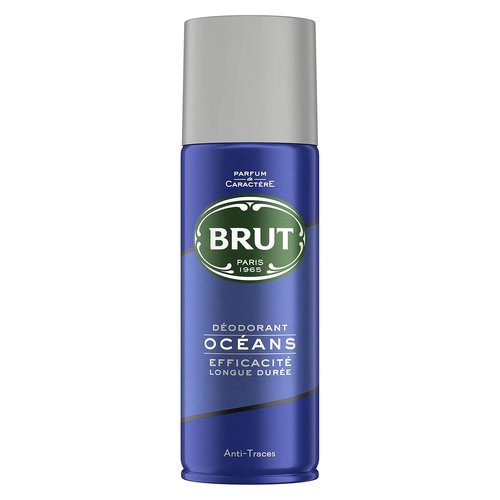 Brut Oceans Deodorant Body Spray for Men - Refreshing 6.7 oz Spray for All-Day Freshness