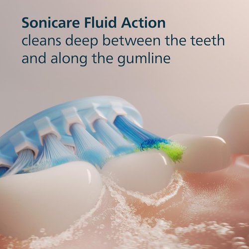 Philips Sonicare C3 Replacement Electric Toothbrush Heads - 4 Pack for One Year Supply, White | HX9044/65