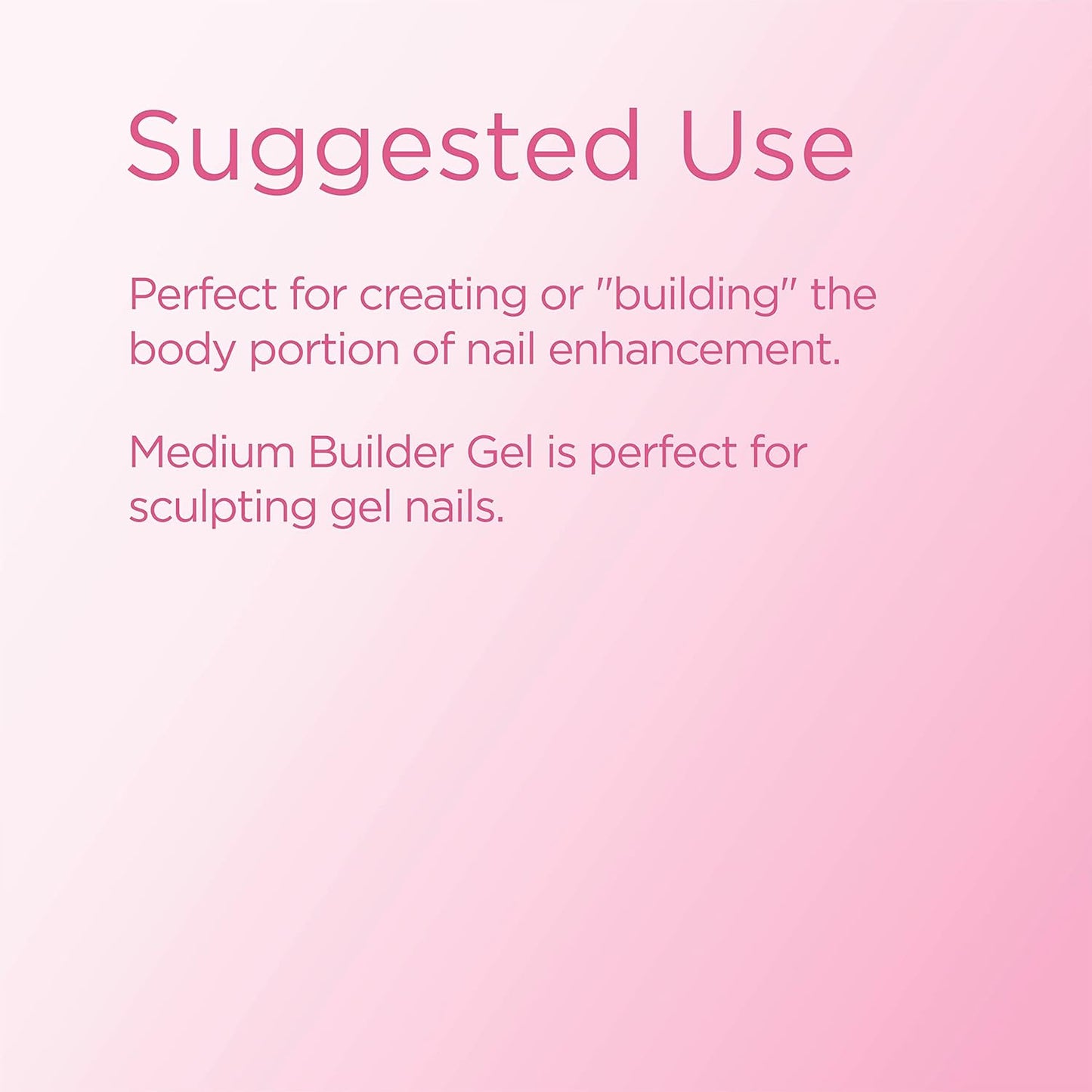 Young Nails Synergy Gel - Hard Builder Gel for Superior Adhesion & Strength | Pink, 15g