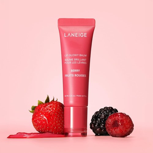 LANEIGE Lip Glowy Balm - Hydrating Tinted Lip Moisturizer with Shea Butter for Soft, Shiny Lips