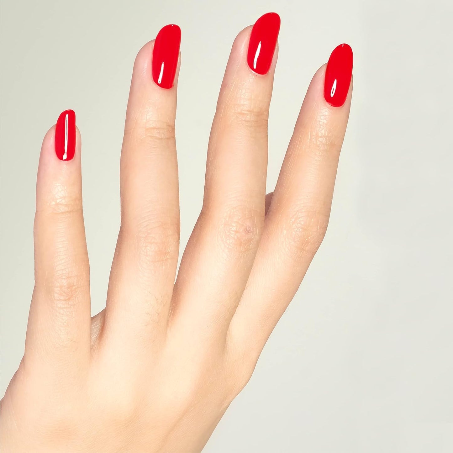 DND Gel Polish Set - Red Collection | UV/LED Gel & Air Dry Nail Lacquer Duo, 0.5 Fl Oz Each