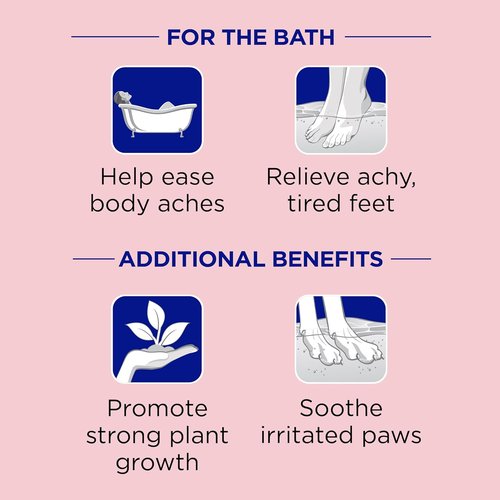 Dr Teal's Pure Epsom Salt - Fragrance-Free Magnesium Sulfate USP | 19 lbs Bulk Size