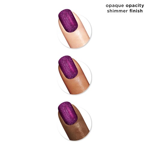 Sally Hansen Insta-Dri Nail Polish - Quick Dry, Long-Lasting Shine | Deep Royal Purple | 66 The Queens Velvet