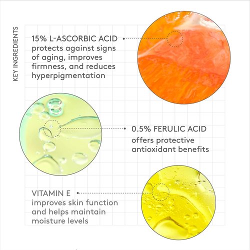 Drunk Elephant C-Firma Fresh Day Serum - 15% Illuminating Vitamin C - 28 ml | Clean, Cruelty-Free Skincare