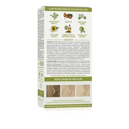 Naturtint Light Blonde Hair Color - Ammonia-Free Root Retouch Crème, Conceals Grays, 1.52 Fl Oz