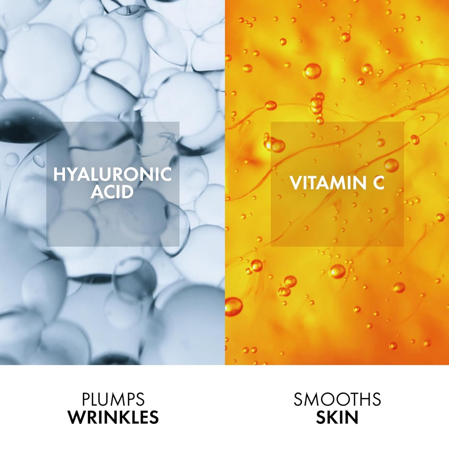 Vichy LiftActiv H.A. Anti-Wrinkle Firming Cream - Vitamin C & Hyaluronic Acid for Smoother, Plumper Skin