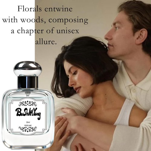Floral Woody Perfume, Eau De Parfum,With Notes of Rose, Vanilla, Sandalwood, Musk & Cedar – Long Lasting Unisex Fragrance, 30ml / 1fl oz