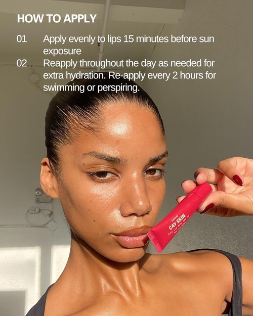 Cay Skin Isle Lip Balm SPF 30 - Hydrating, High Shine Lip Gloss in Vanilla Brown Sugar - 0.35 oz