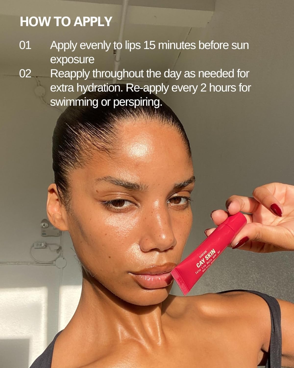 Cay Skin Isle Lip Balm SPF 30 - Hydrating, High Shine Lip Gloss in Vanilla Brown Sugar - 3-Pack, 1.05 oz