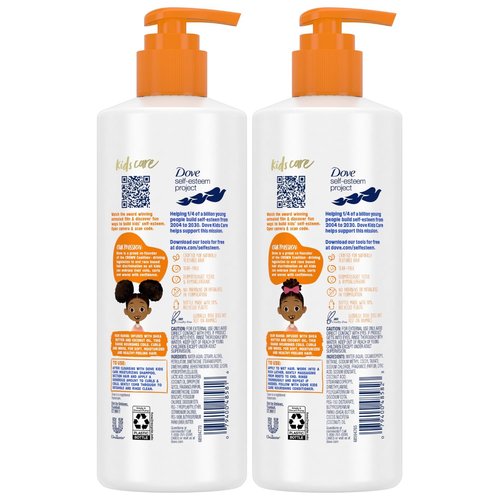 Dove Love Collection Shampoo & Conditioner Set - Curly & Wavy Hair Care | 17.5 Oz (2 Pieces)