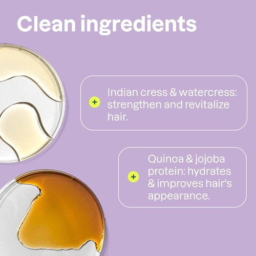 ATTITUDE Moisture Rich Hair Shampoo & Conditioner Bundle - EWG Verified, Vegan, Plant-Based, Quinoa & Jojoba