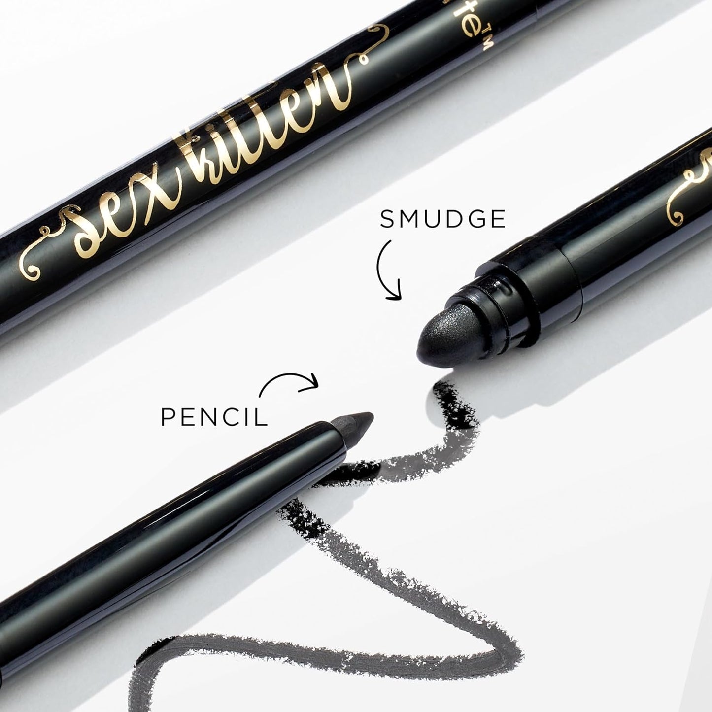 Tarte Sex Kitten Liner - Black Eyeliner Pen with Mineral Pigments for Bold, Nourished Lashes | Waterproof, Vegan, Easy to Apply
