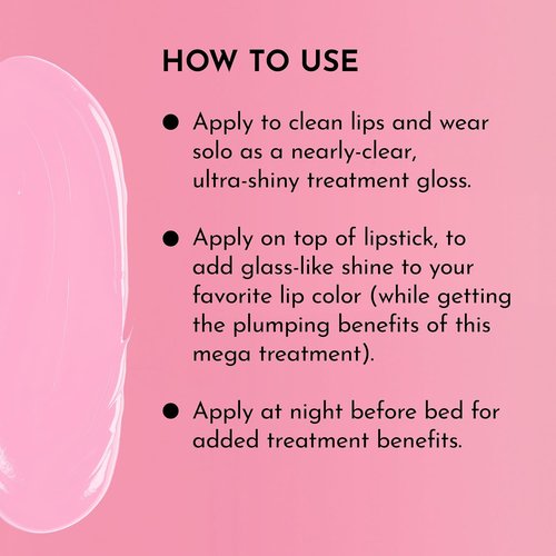 Lawless Forget The Filler Lip Plumping Gloss - Strawberry Milkshake - Volumizing & Hydrating Formula 0.11 oz