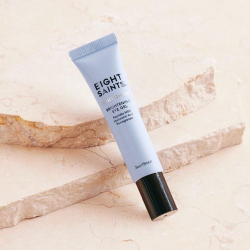 Eight Saints Brightening Eye Gel - Natural Anti-Aging Formula to Reduce Puffiness & Wrinkles | 0.5 Ounces