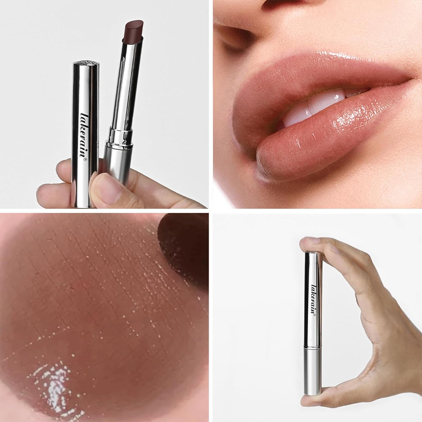 Sheeyoon Honey Lipstick - Hydrating Tinted Lip Balm with Sheer Glossy Finish | 1 PC Black