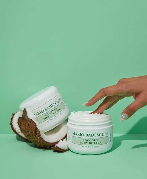 Mario Badescu Coconut Body Butter - Nourishing Moisturizer for Smooth, Radiant Skin | All Skin Types, Shea Butter Infused