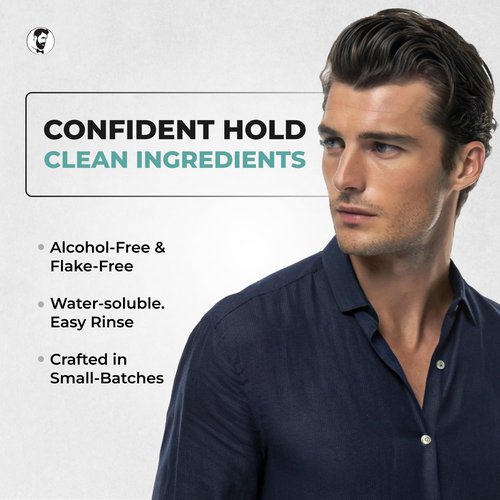 Gentlemen Republic 16oz Refined Hair Gel for Men - Premium Styling with 24-Hour Hold & Shine