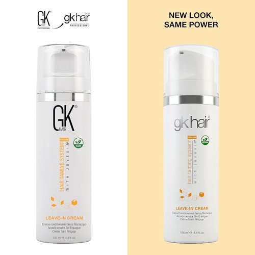 GK HAIR Vegan Leave-In Conditioner - Hydrating & Smoothing for Dry, Damaged Hair | 4.4 Fl Oz