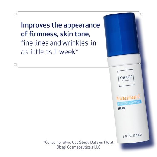 Obagi Professional-C Peptide Complex Serum - Boosts Firmness, Even Skin Tone & Reduces Fine Lines