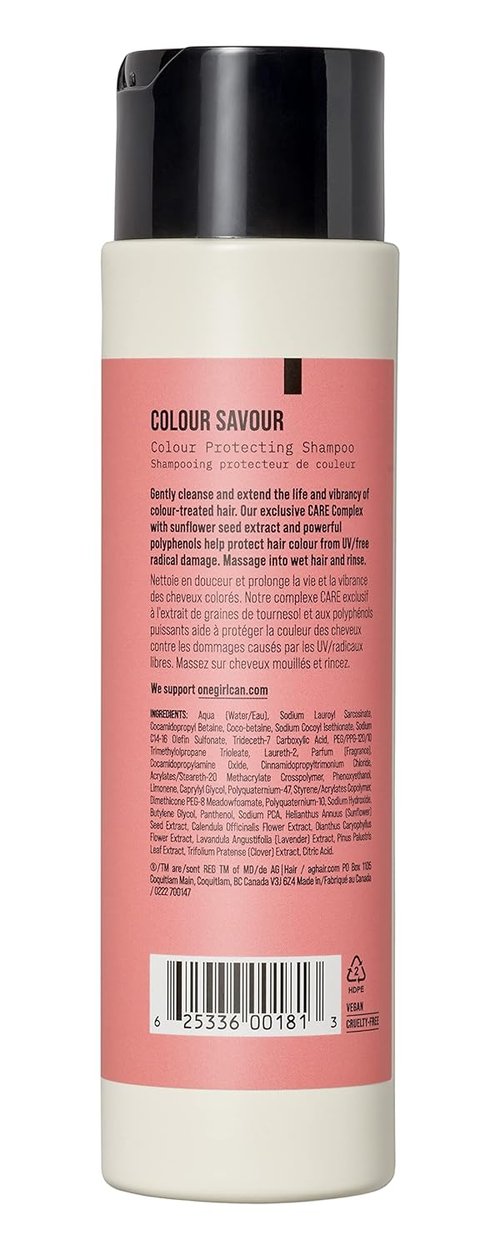 AG Care Colour Savour Shampoo - Colour Protecting Formula | 10 Fl Oz for Vibrant Hair
