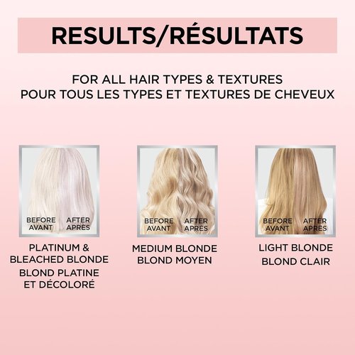 L’Oreal Paris Le Color Gloss - One Step In-Shower Toning Hair Gloss for Bleached Hair | Platinum Pearl, 4 Oz