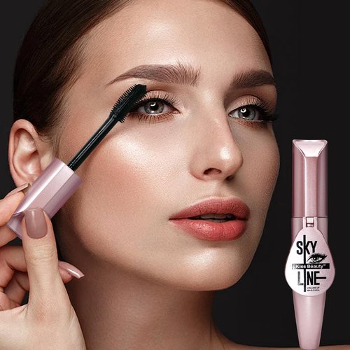 Regine Switzerland Black Natural Eye Makeup Mascara - Defines Lashes & Sculpt Brows, Cruelty-Free, 1 Count