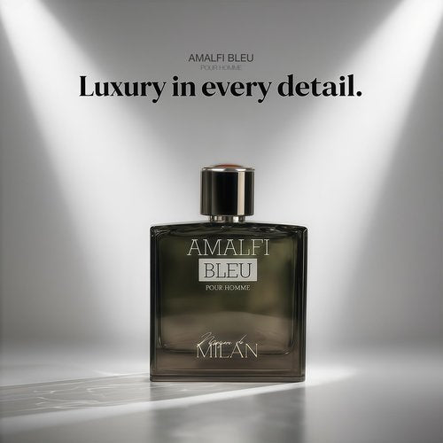 A CENTER Men's Cologne Gift Set of 4(MilanAmalfi&BraveL&SarahCho&ArmadaM) - 3.4 Fl Oz Each | Vanilla Bourbon, Leather & Amber Floral Fragrance | Luxury Eau de Toilette