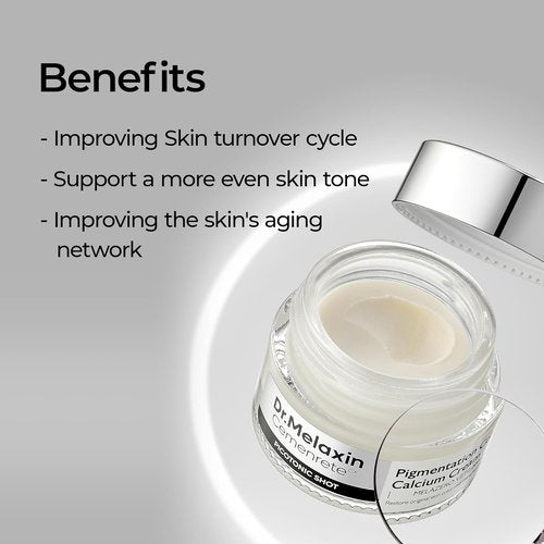 Dr. Melaxin Picotonic Shot - Intensive Brightening Cream for Even Skin Tone | Korean Skincare, 0.88 oz