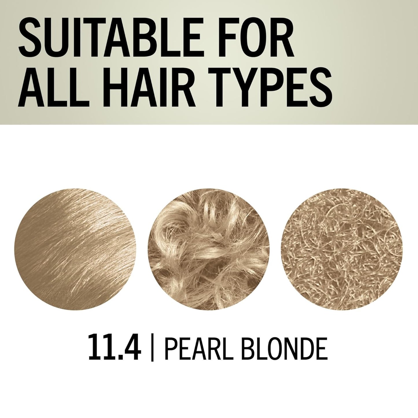 Schwarzkopf Keratin Blonde Hair Dye - 11.4 High Lift Pearl Blonde | Professional Permanent Color with Bond Enforcing System & Pre-Color Serum