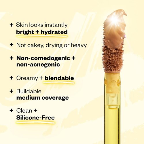Kosas Revealer Concealer - Hydrating Medium Coverage Liquid Makeup with Hyaluronic Acid | Tone 2.5 C