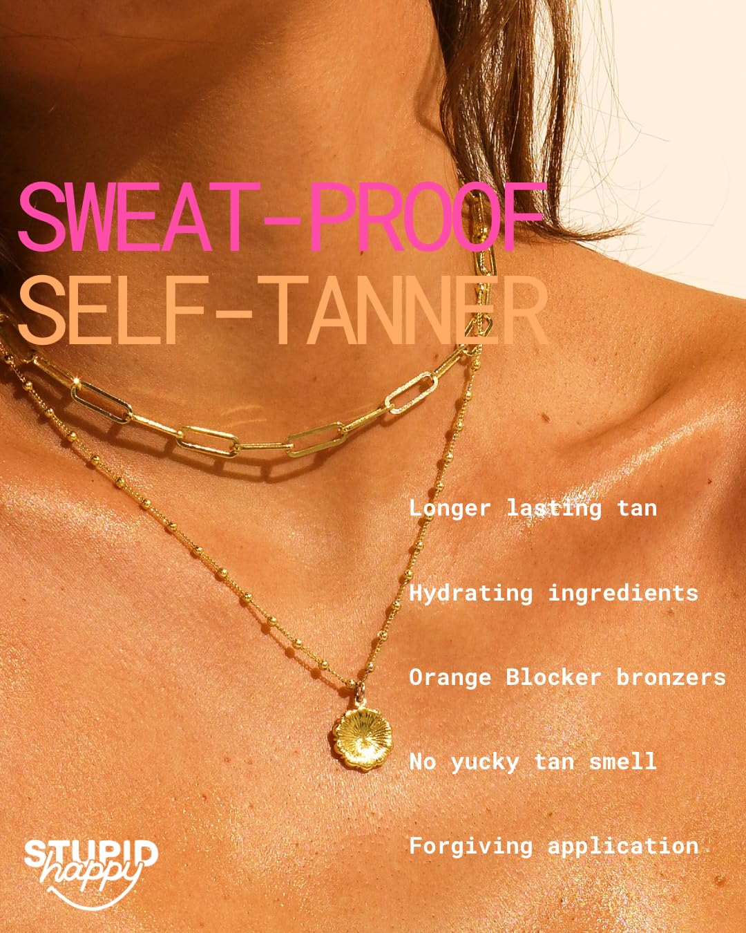 Skiennix Self Tanner Mousse for Women - Sweat-Resistant, Odor-Free & Streak-Free | Natural Medium Tan, 4.2 fl oz
