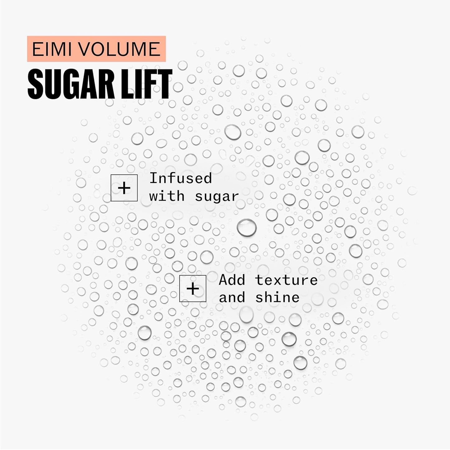Wella Professionals EIMI Sugar Lift Spray - Strong Hold Hair Styling Spray for Volume & Texture | 5.07 Fl Oz