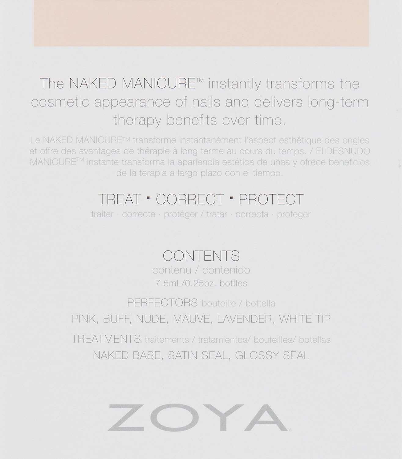 ZOYA Mini Nail Polish Kit - Vibrant Colors for Perfect Manicures | 4-Piece Set