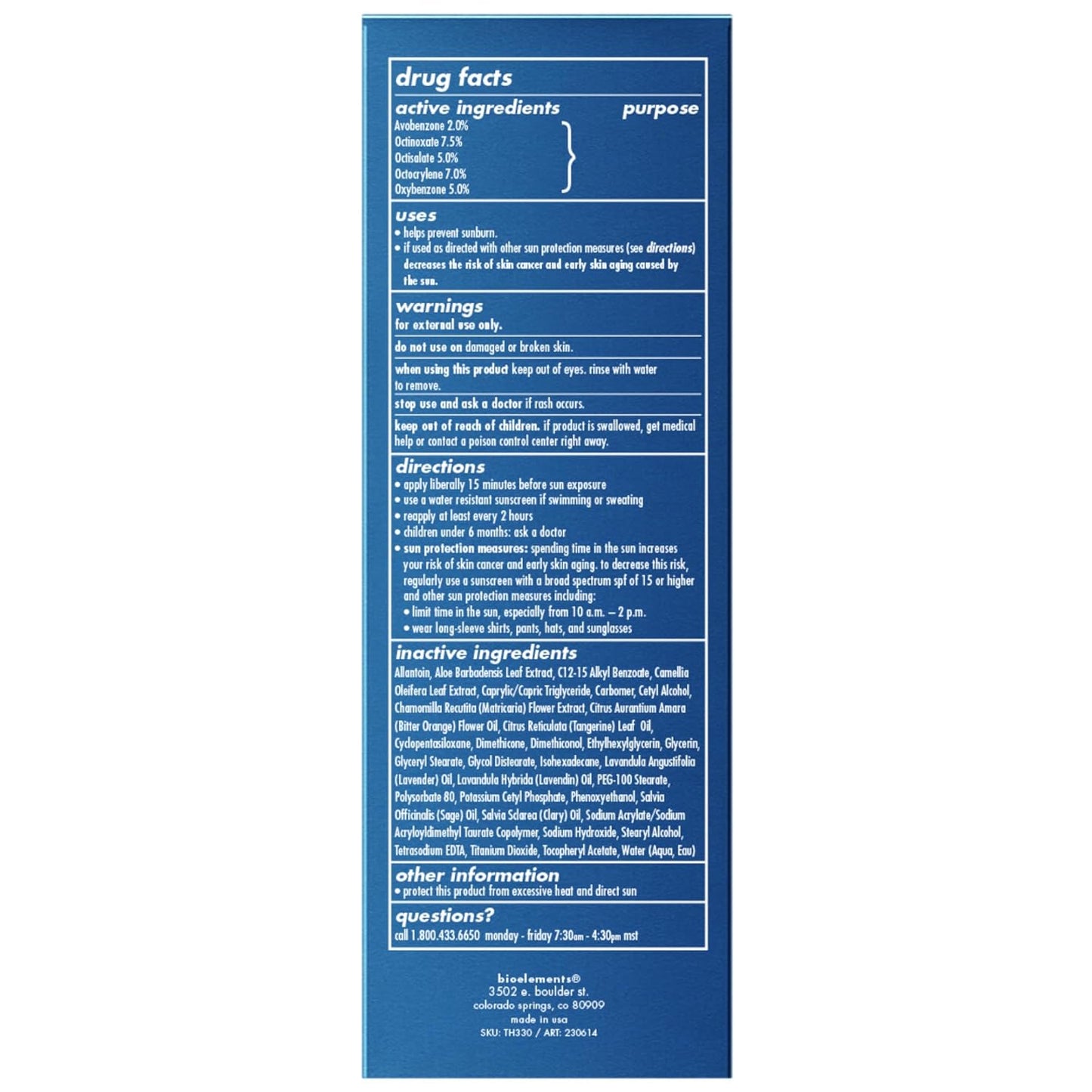 Bioelements RayDefense - Hydrating Broad-Spectrum SPF 30 Sunscreen & Moisturizer - 4 fl oz - Vegan & Gluten-Free