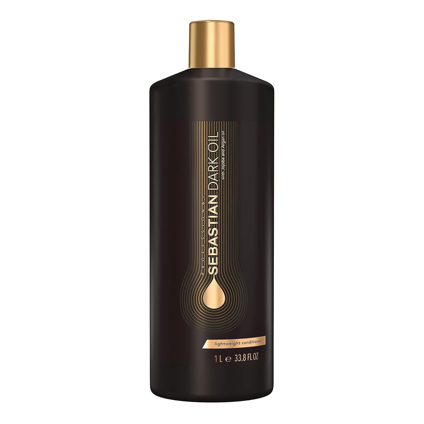 Sebastian Professional Dark Oil Conditioner - Lightweight Formula with Jojoba & Argan Oil for Silky Smooth Hair