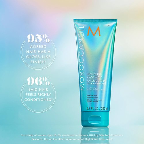 Moroccanoil High Shine Gloss Mask - Nourishing Hair Treatment for Radiant Shine | 8.5 oz