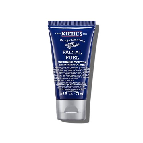 Kiehl's Facial Fuel Moisturizer - Energizing Men's Face Cream with Vitamin C & Caffeine | Non-Greasy, Paraben-Free