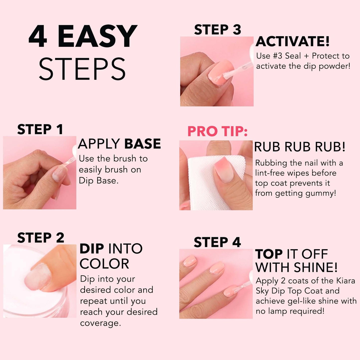 Kiara Sky Long Lasting Nail Dip Powder Green Tones 1 oz, The Real Teal