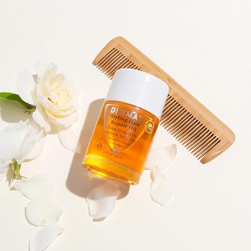 Derma E Hair Repair Oil - Nourishing Treatment for All Hair Types | 1 oz