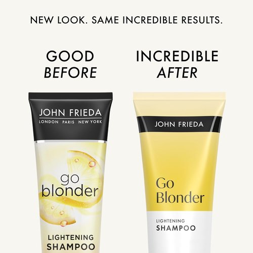 John Frieda Go Blonder Lightening Shampoo - Brightens Blonde Hair | 8.3 Fl Oz
