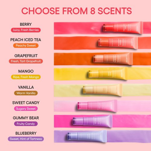 LANEIGE Lip Glowy Balm, Peach Iced Tea: Sheer Tinted Lip Moisturizer with Shea Butter, for Hydrating Shine & Soft Lips