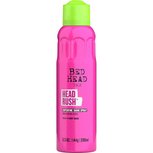 Bed Head by TIGI Headrush Shine Spray - Smooth, Shiny Hair with Frizz Control | 5.3 oz