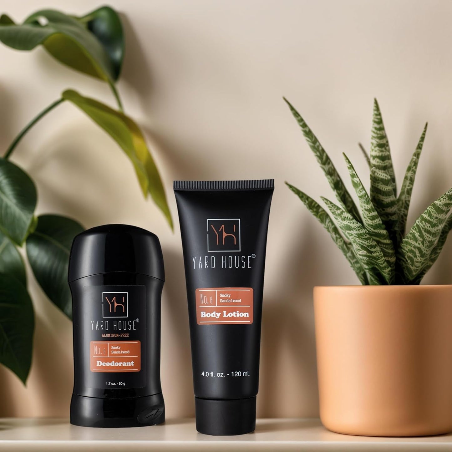 Skiennix Men’s Bath Gift Set - Smoky Sandalwood | 4-Piece Grooming Kit in Travel Toolbox Case - Ideal for Father’s Day & Holidays