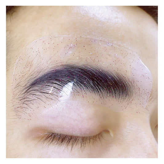 Brow Perm Patch Silicone Lash Lift Shield Mate Self Sticky Eyebrow Lamination Cover Tool Gel Eyebrow Perming Pads Soft Patches Self-Adhesive Reusable Brow Lifting Pad Laminate Brow Lift Rapidly