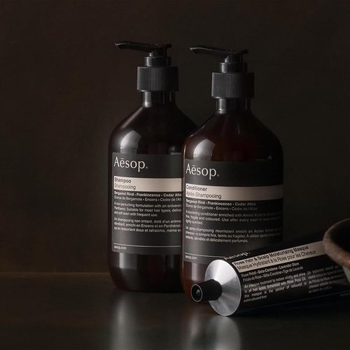 Aesop Conditioner - Nourishing Formula for All Hair Types | Hydrates & Softens | 16.9 oz / 500mL