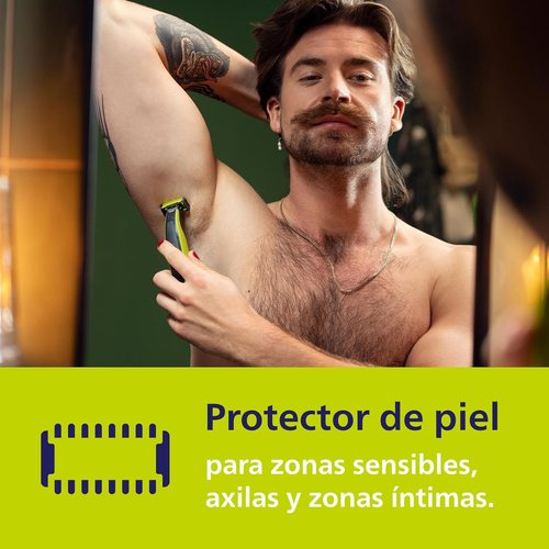 Philips OneBlade Replacement Blades - Original Blades for Face & Body Kit | Compatible with All QP2630 Razors